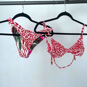 Bikini / red - white